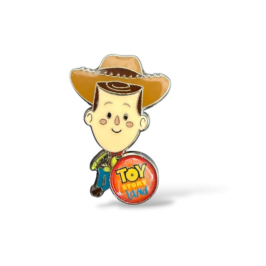SDR Toy Story Land Booster Sheriff Woody Pin