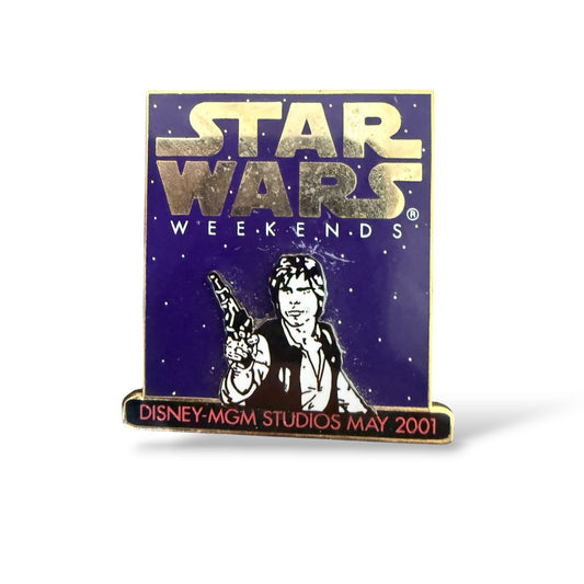 WDW Star Wars Weekends 2001 Han Solo Pin