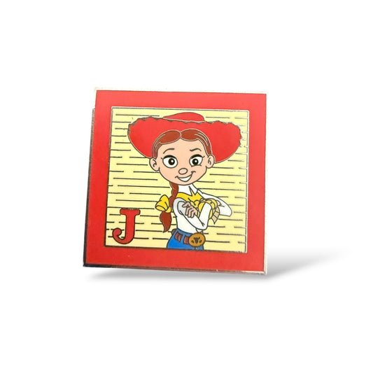 Disney Parks Toy Story 3 Block Jessie Pin