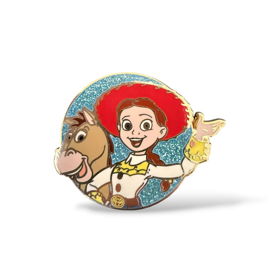 Disney Store 30th Anniversary Commemorative Jessie and Bullseye Pin