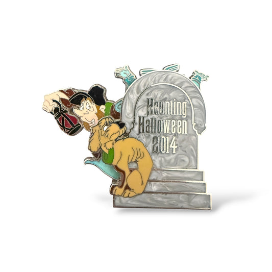 Disney Parks Haunting Halloween 2014 Caretaker & Opera Ghost Pin