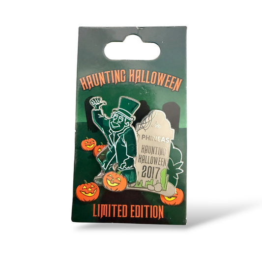 DLR Haunting Halloween 2017 Hitchhiking Ghost Tombstone Phineas Pin
