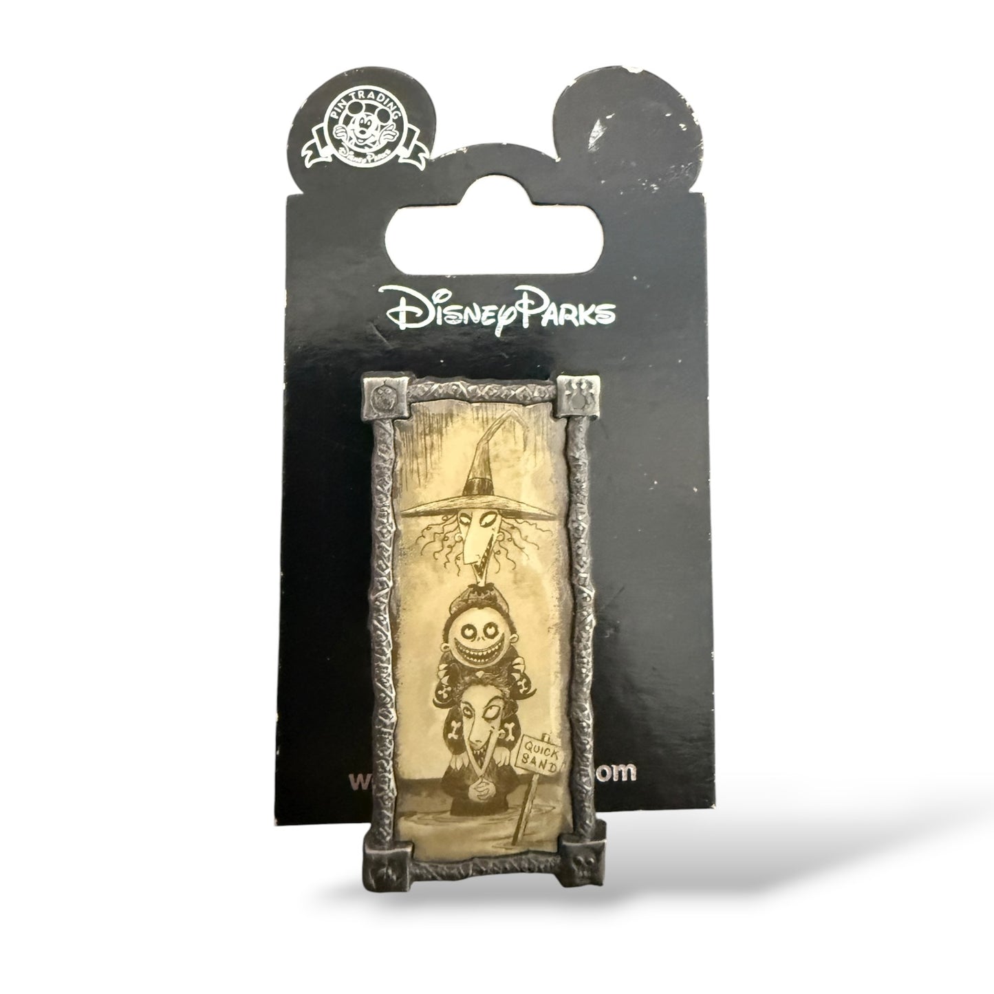 Disney Parks Nightmare Before Christmas Haunted Mansion Stretching Portrait Lock, Shock, and Barrel Pin