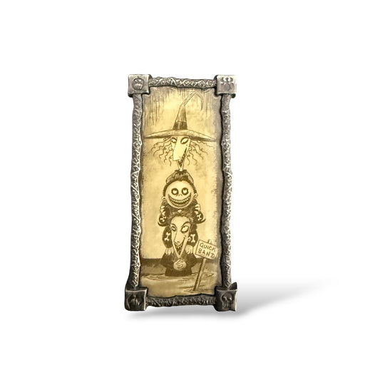 Disney Parks Nightmare Before Christmas Haunted Mansion Stretching Portrait Lock, Shock, and Barrel Pin