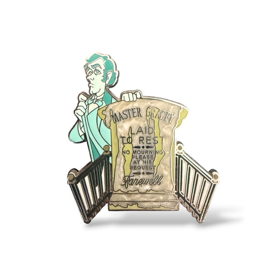 WDW Magic Kingdom's Haunted Mansion Graveyard Mystery Master Gracey Pin