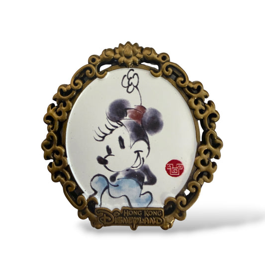 HKDL Chinese Painting Minnie Pin