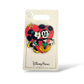 Disney Parks Mickey and Minnie Kiss Heart Background Pin