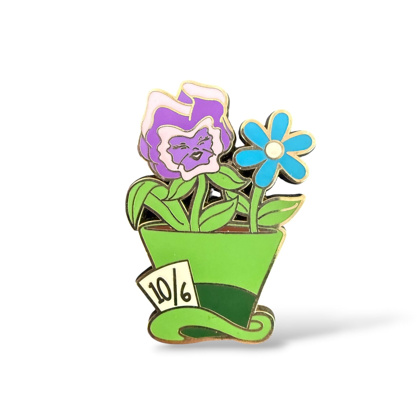 WDW EPCOT Flower and Garden Festival 2020 Potted Plant Planter Mystery Alice in Wonderland Mad Hatter Pin