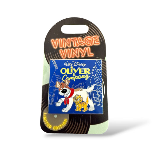 Disney Parks Vintage Vinyl Oliver and Company Pin
