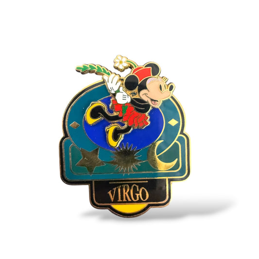 Disney Parks Signs of The Zodiac Minnie Mouse Virgo Pin