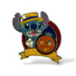 Disney Parks Celebrating 25 Years of Disney Pins Stitch Dressed as Scoop Holding Board Pin