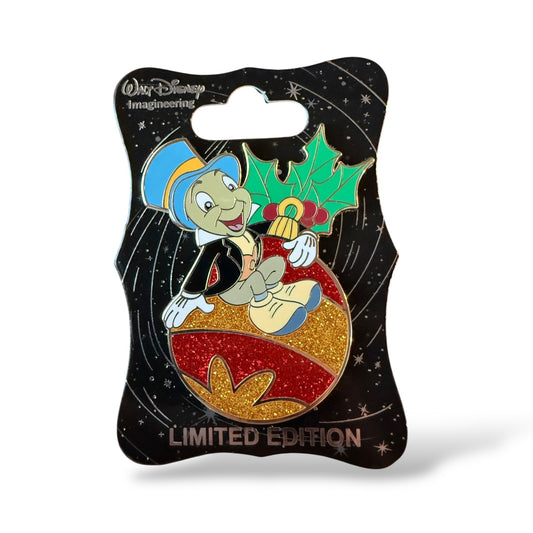 WDI Christmas Ornaments 2019 Jiminy Cricket Pin