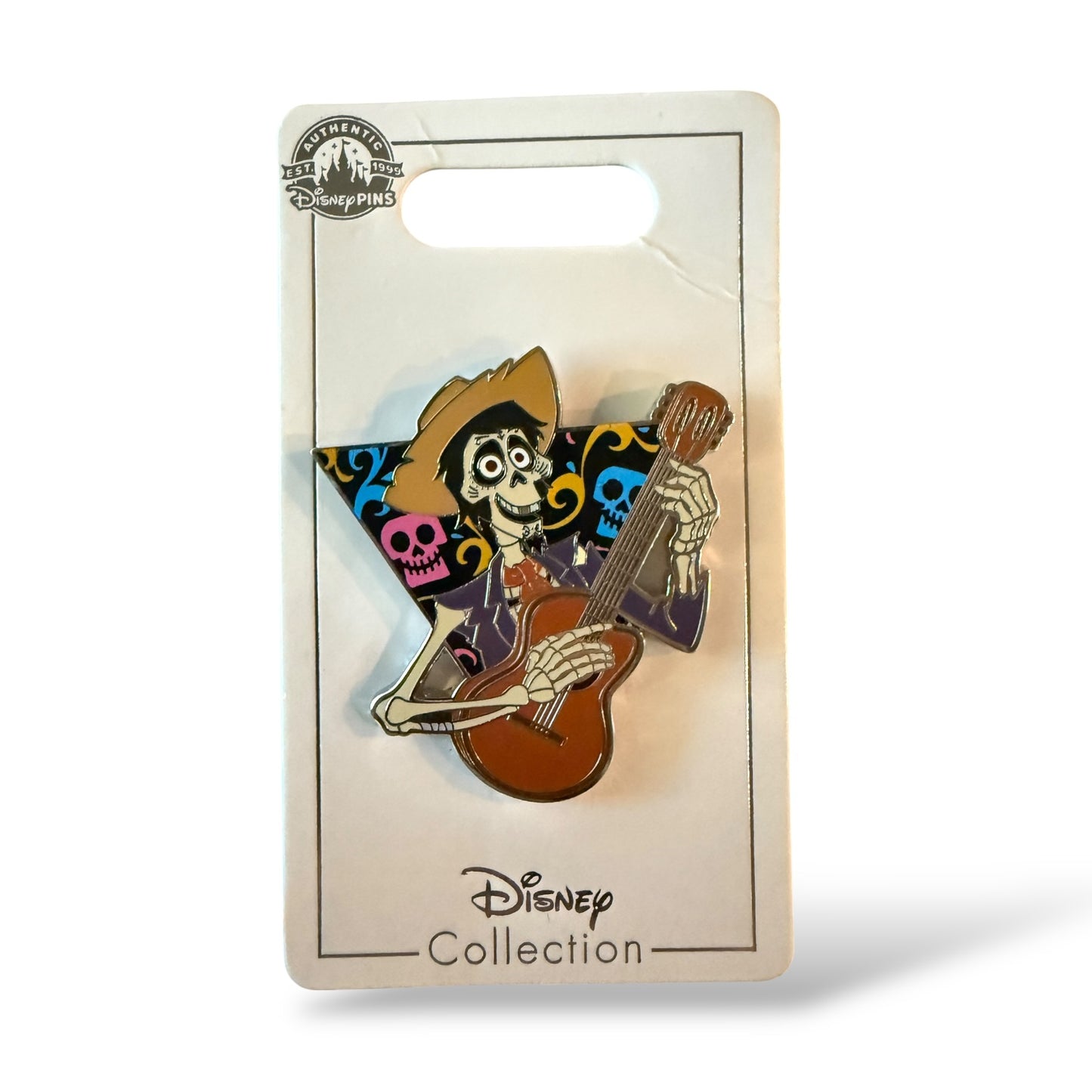 Disney Parks Hector Playing Guitar Pin