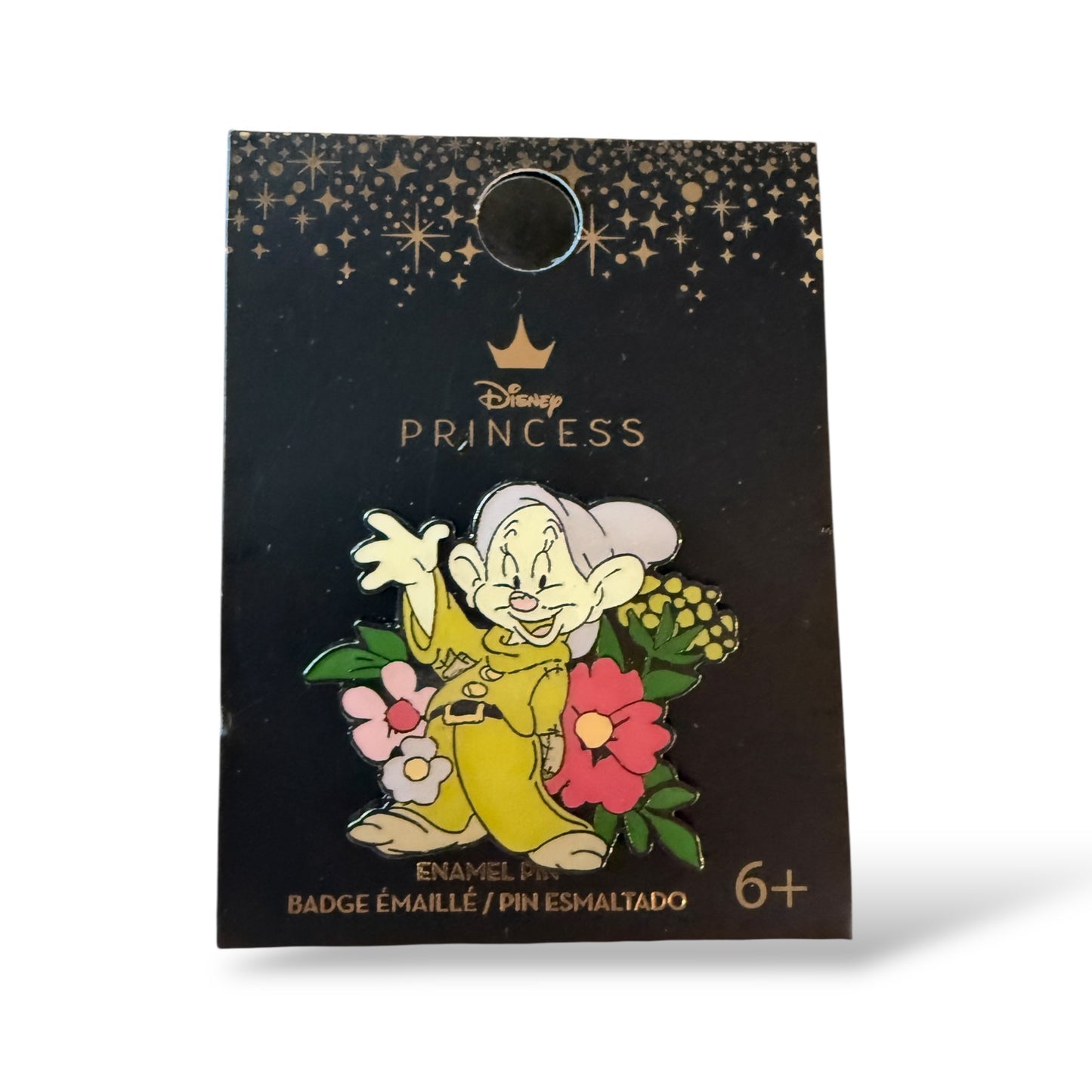 Loungefly Dopey Floral Pose Pin