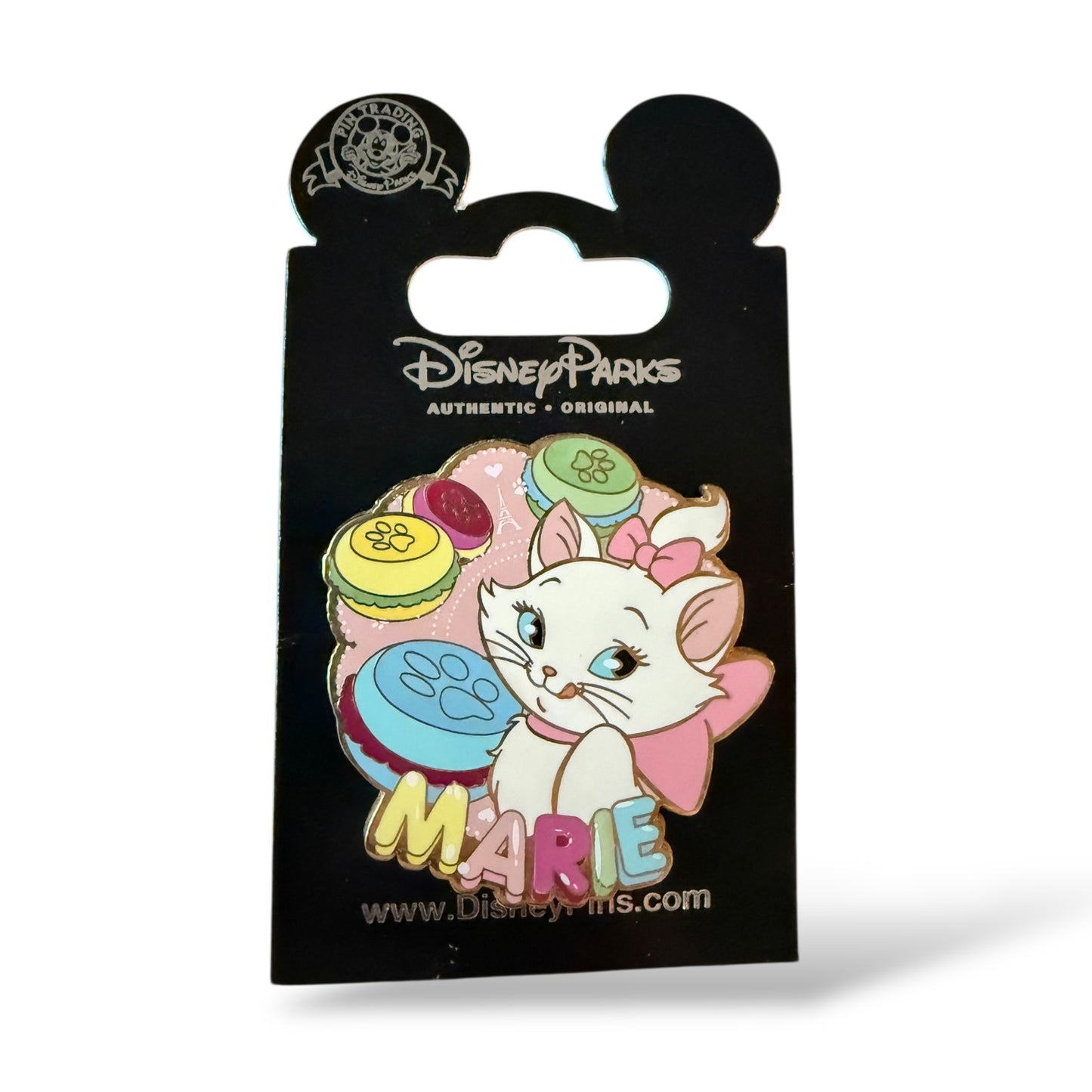 Disney Parks Cupcake Series Marie Macaroons Pin