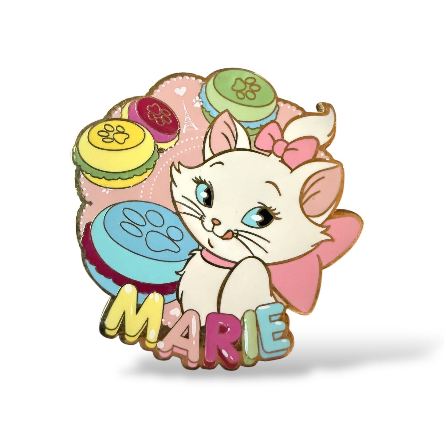 Disney Parks Cupcake Series Marie Macaroons Pin