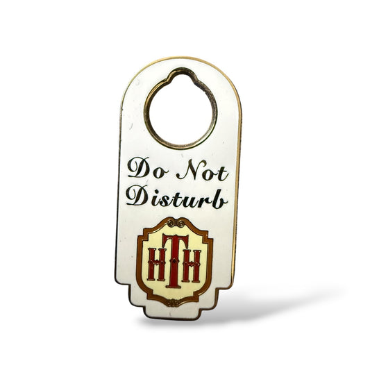 DLR The Twilight Zone Tower of Terror Do Not Disturb Doorhanger Pin
