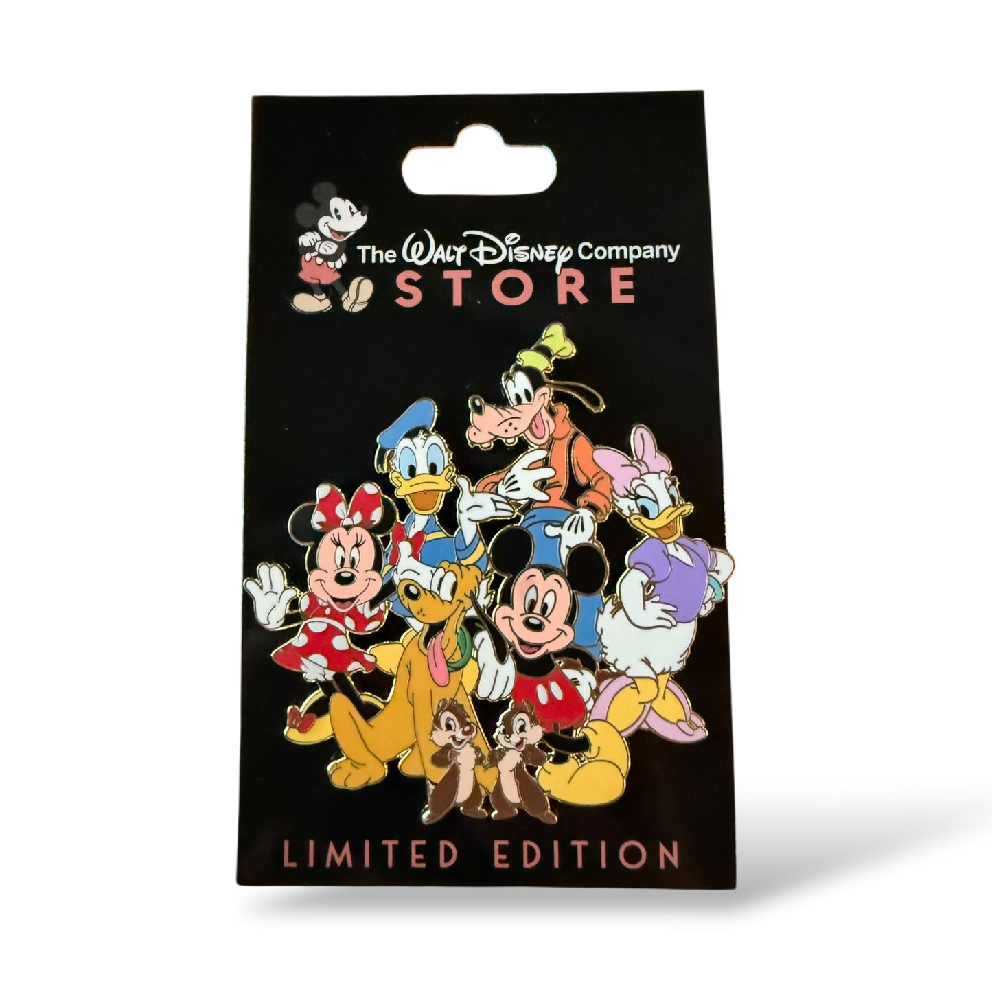 DEC Mickey and Friends Cluster Pin