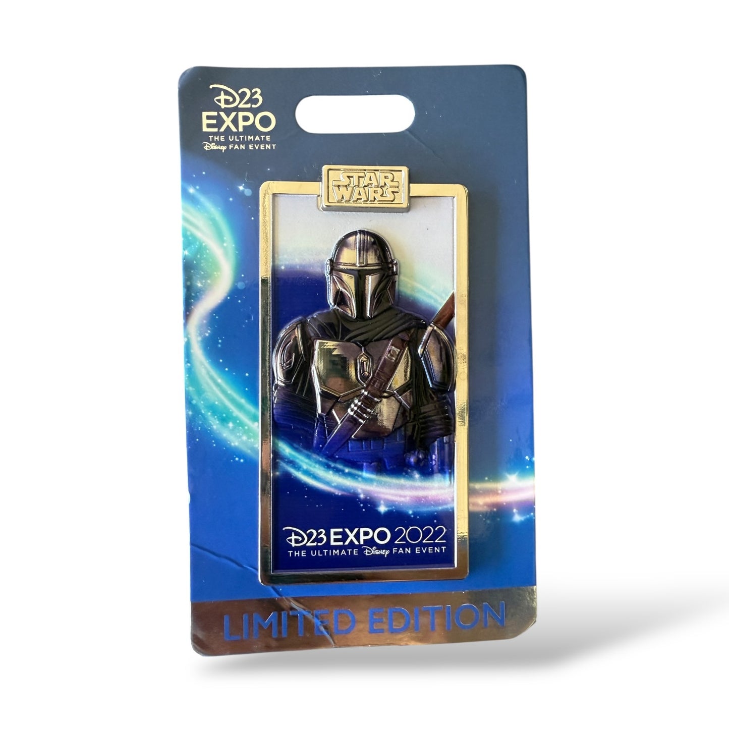 D23 Expo 2022 Character Logo Mandalorian Pin