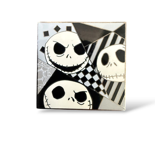 Disney Parks Jack Skellington Patchwork Pin