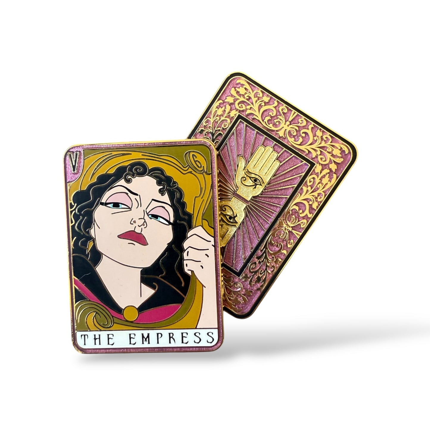 DSSH Villain Tarot Card Mother Gothel Tangled The Empress Pin