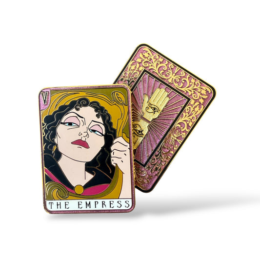 DSSH Villain Tarot Card Mother Gothel Tangled The Empress Pin