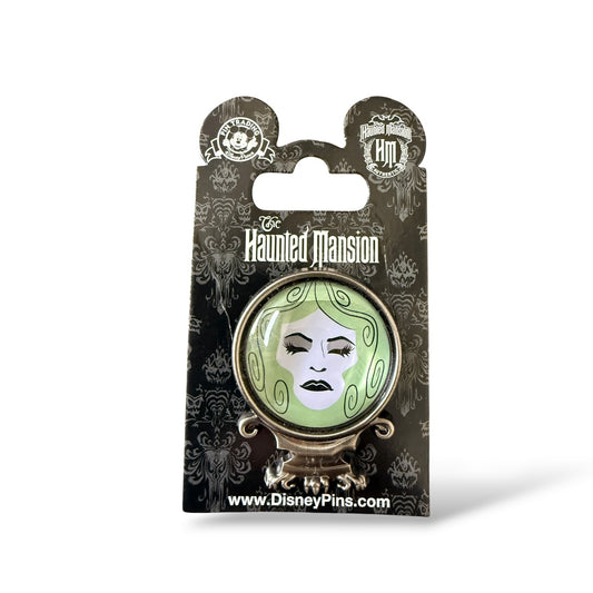 Disney Parks Haunted Mansion Madame Leota Crystal Ball amd Stand Pin