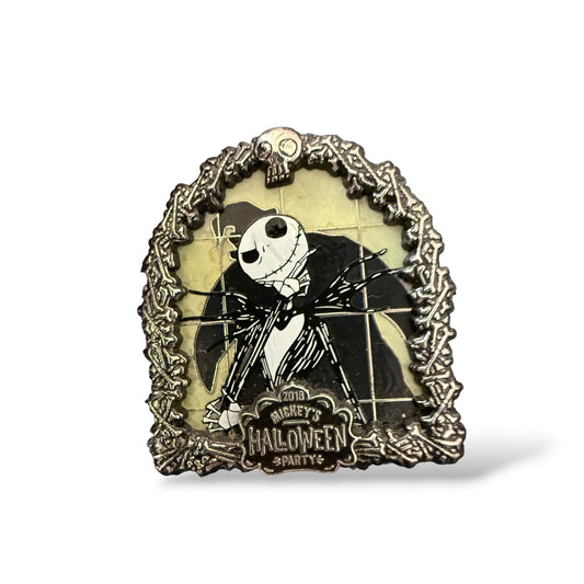 Disney Parks Mickey's Not So Scary Halloween Party 2018 Annual Passholder Jack Skellington Pin
