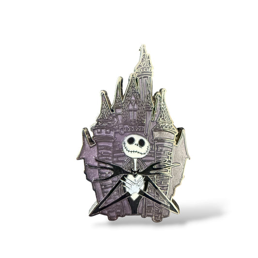 Disney Parks Jack Skellington Castle Pin