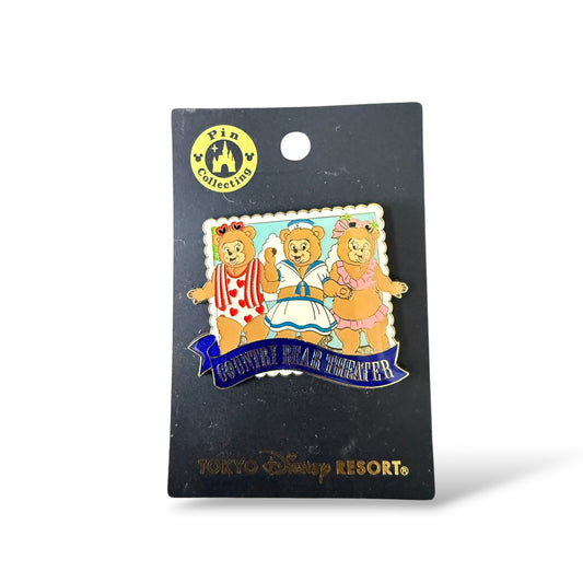TDR Country Bear Theater Beach Girl Bears Pin