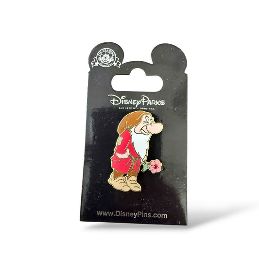 Disney Parks Jeweled Flower Grumpy Pin
