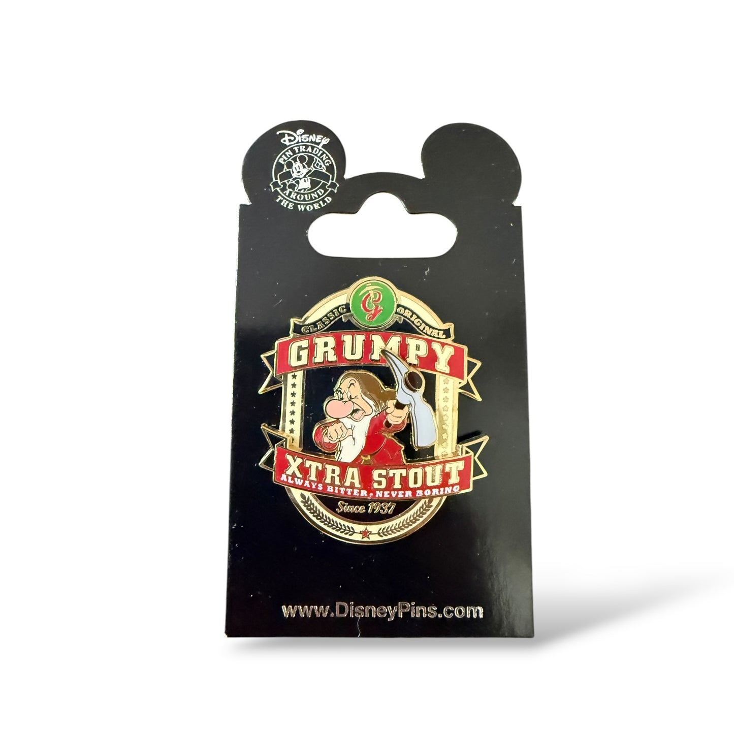 Disney Parks Grumpy Extra Stout Pin