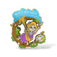SDR Pin Trading Fun Day 2024 Characters Playing Cute Rapunzel and Pascal Painting and Swinging on Tree Pin