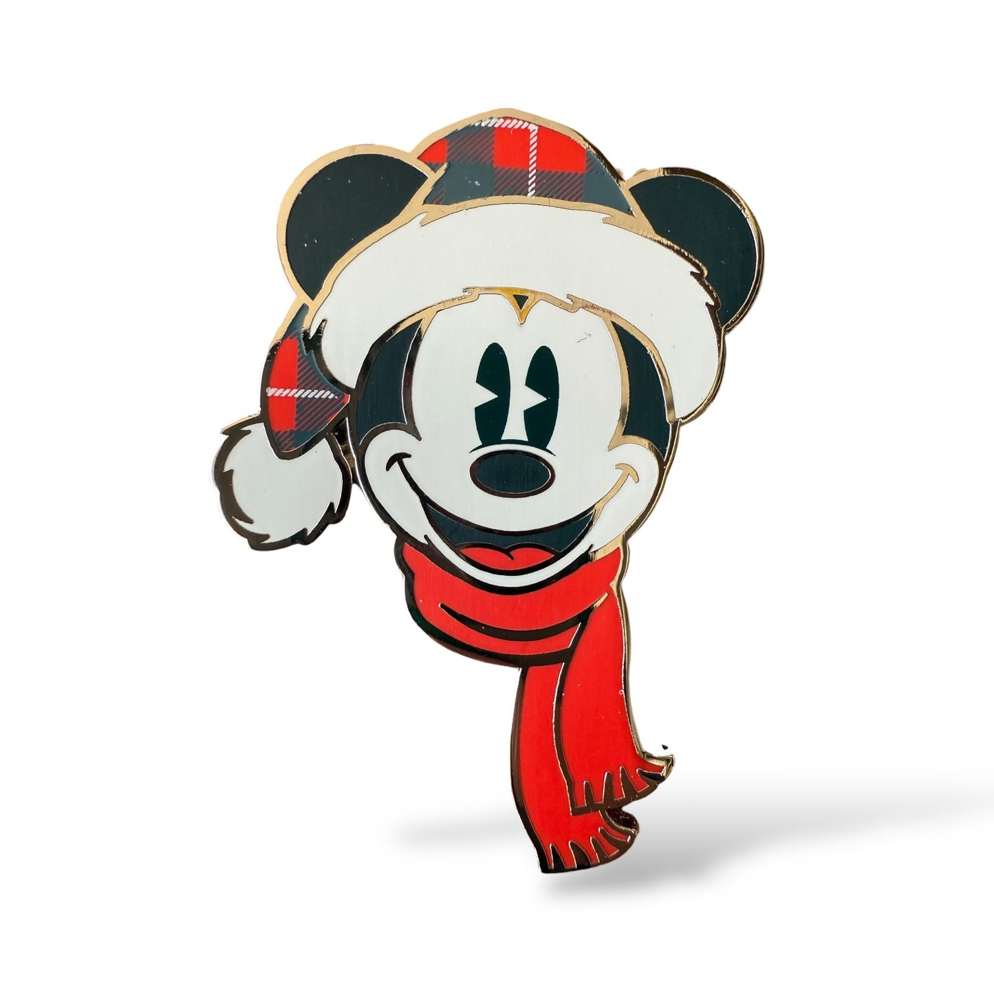 DLRP Mickey Mouse Christmas Head Pin