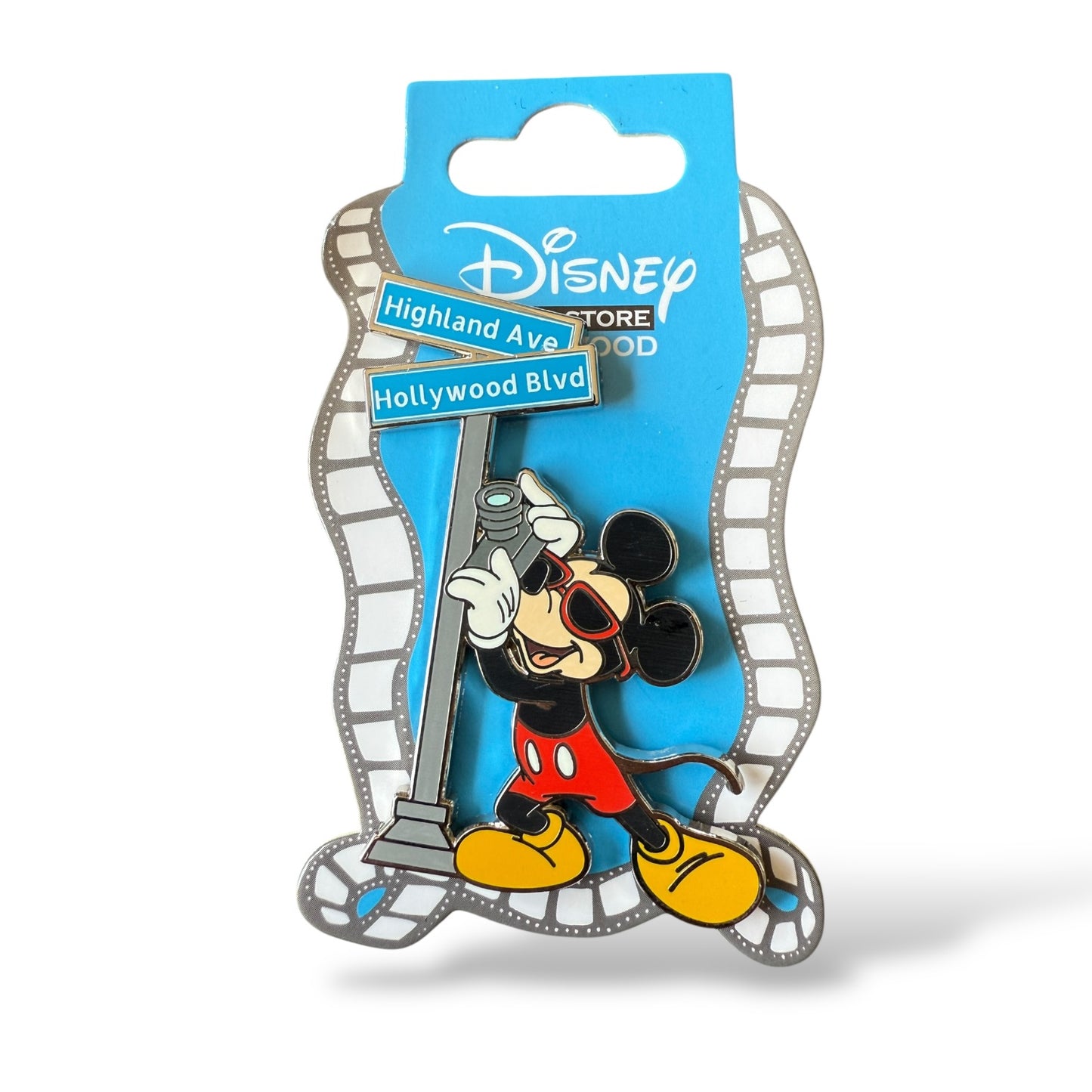 DSSH Hollywood Street Sign Mickey Pin