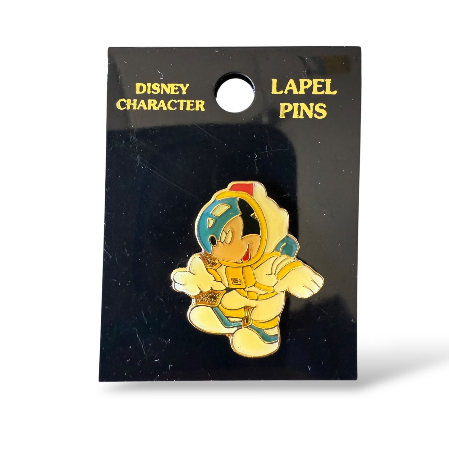 Monogram Mickey Mouse in Space Suit Astronaut Pin