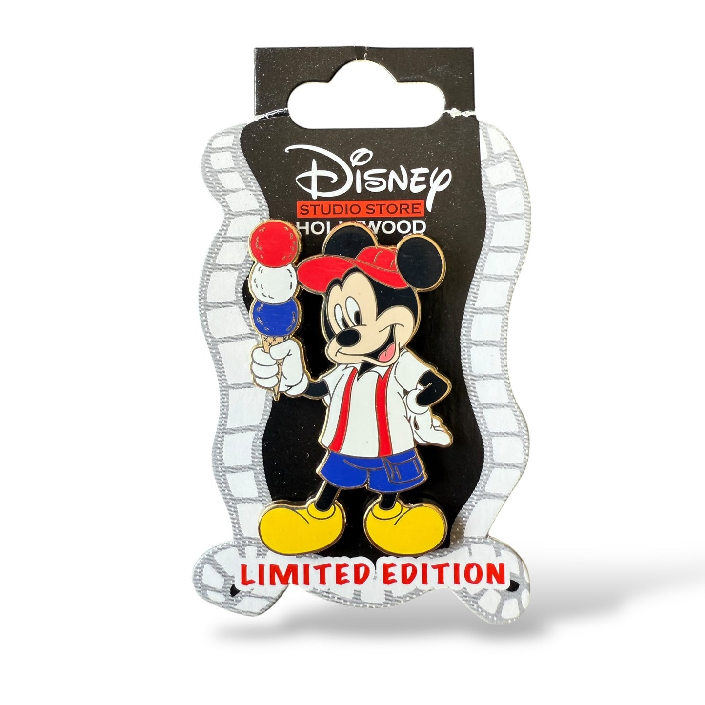 DSSH Patriotic Surprise Mickey Ice Cream Cone Pin