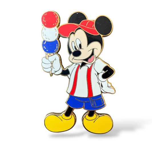DSSH Patriotic Surprise Mickey Ice Cream Cone Pin