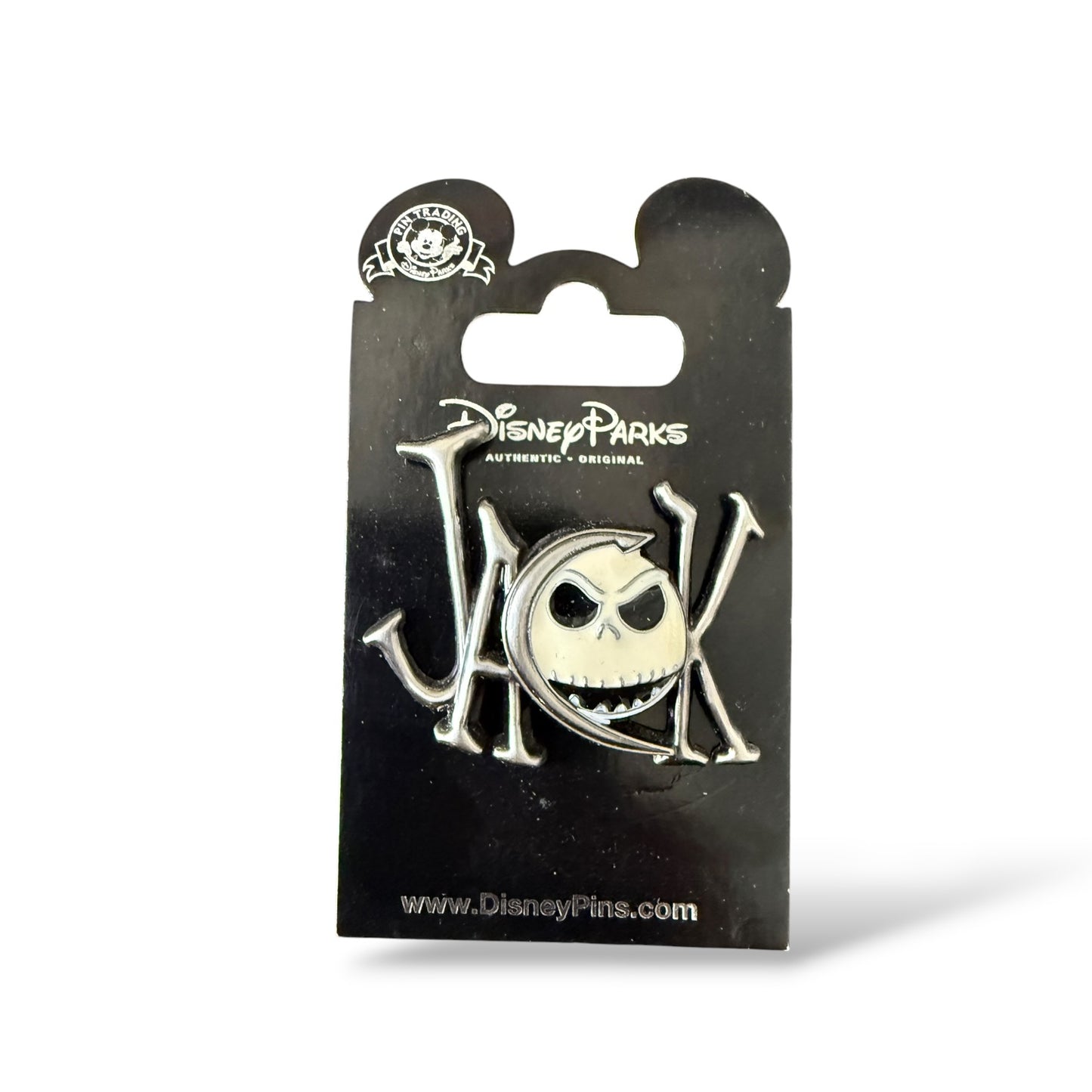 Disney Parks Jack Skellington Name Pin