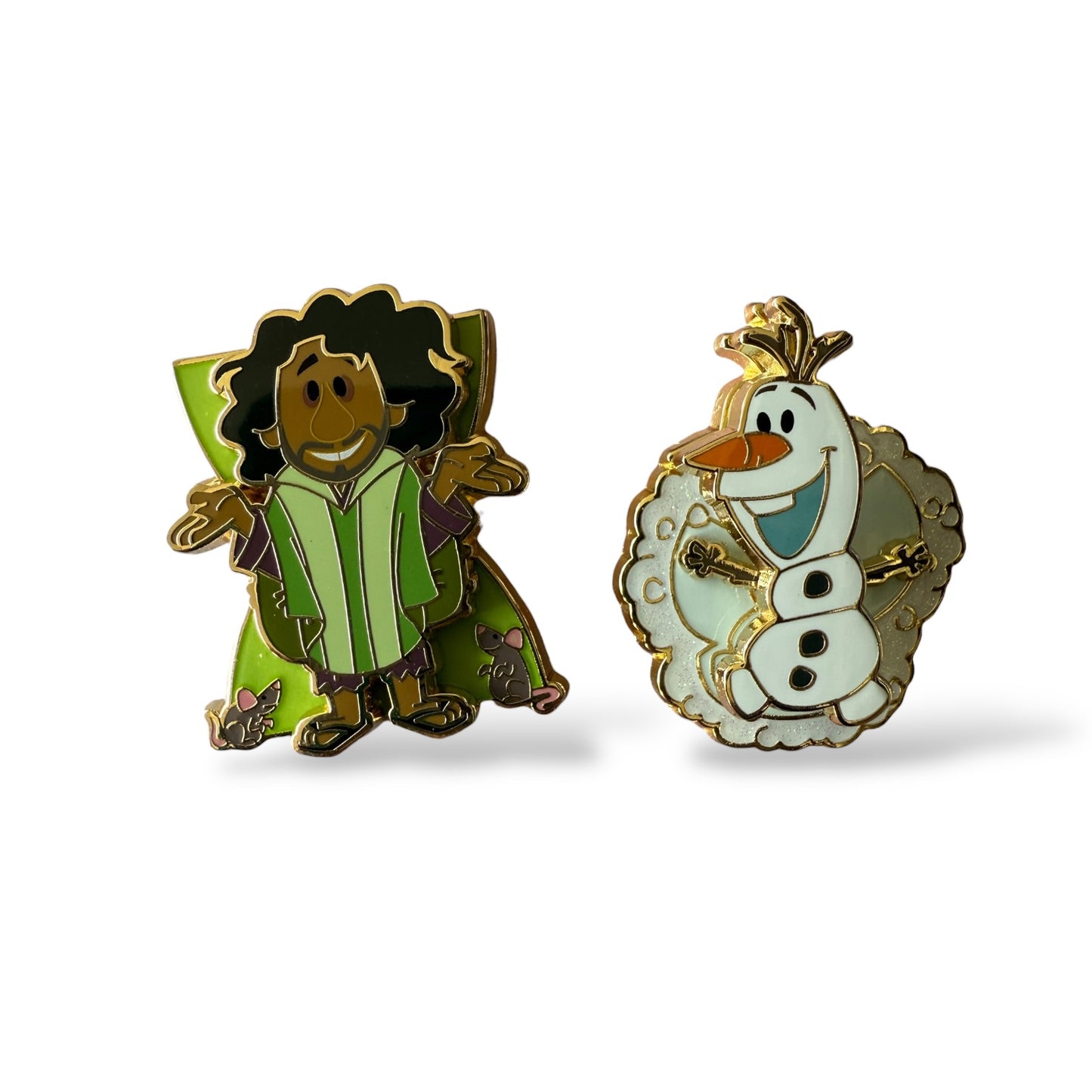 WDW Magic HapPins Magical Miniatures Bruno and Olaf Pin