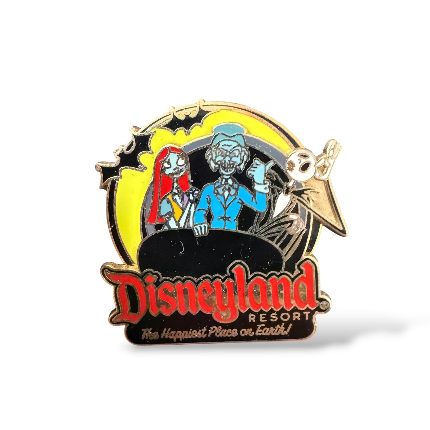 DLR The Haunted Mansion Jack and Sally Pin