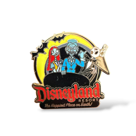 DLR The Haunted Mansion Jack and Sally Pin