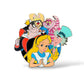 Disney Parks Character Cluster Alice in Wonderland Pin