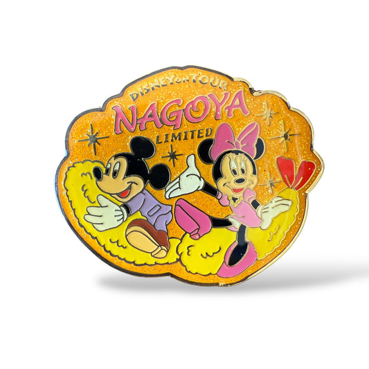 TDR Disney on Tour Mickey & Minnie Mouse Nagoya Pin