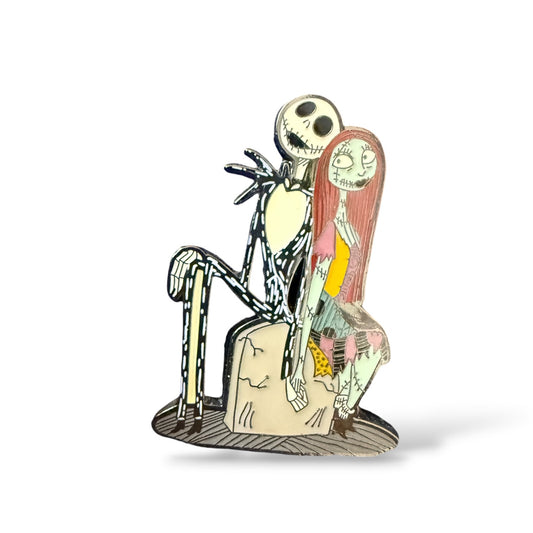 Loungefly Nightmare Before Christmas Jack and Sally Pin