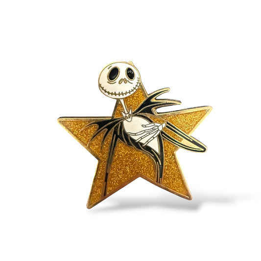 Disney Shopping Gold Star Jack Skellington Pin