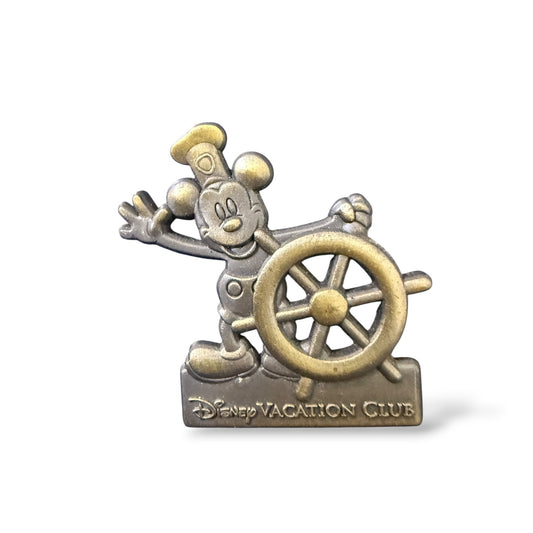 DVC Steamboat Willie Helmsman Pin