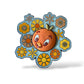 WDW Orange Bird Flower and Garden Pin