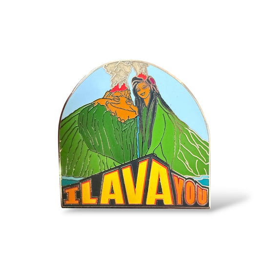 Disney Parks Uku and Lele I LAVA YOU Pin