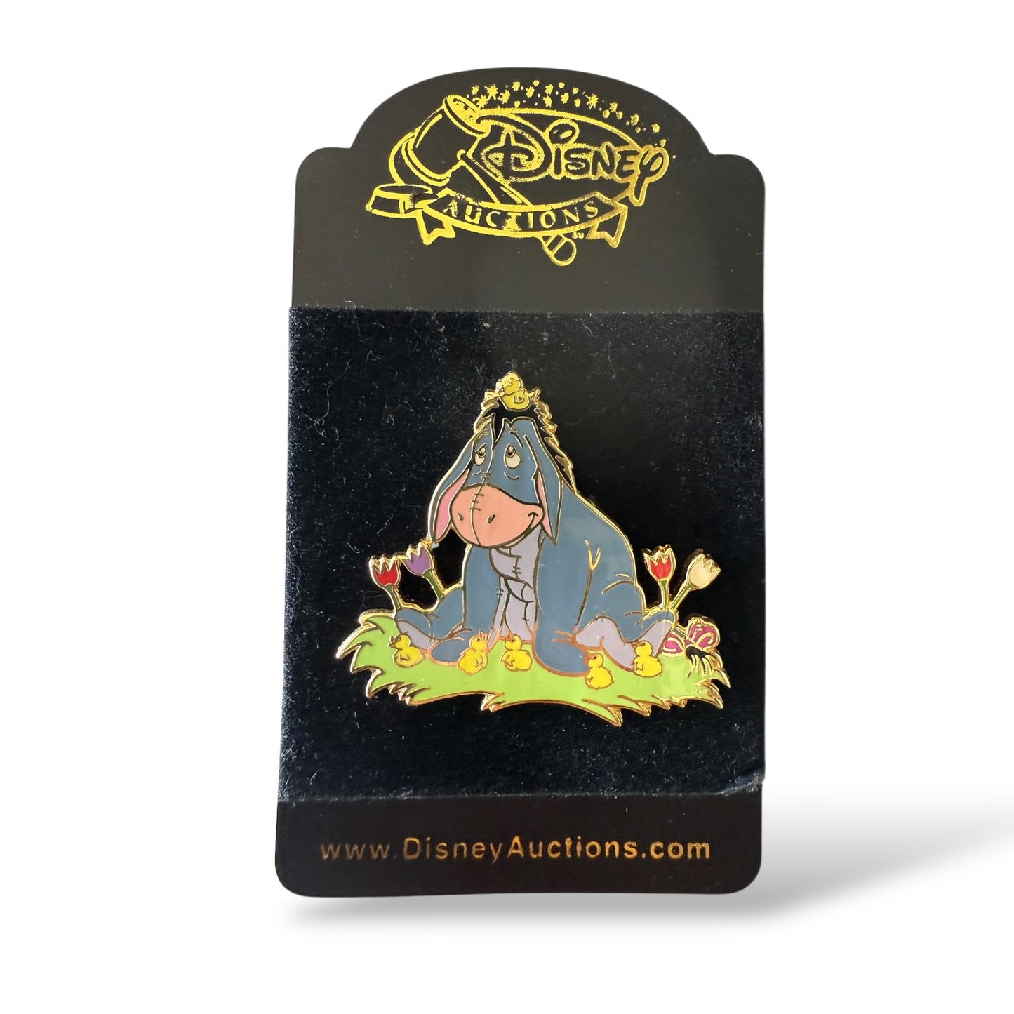 Disney Auctions Eeyore Easter with Chicks Pin